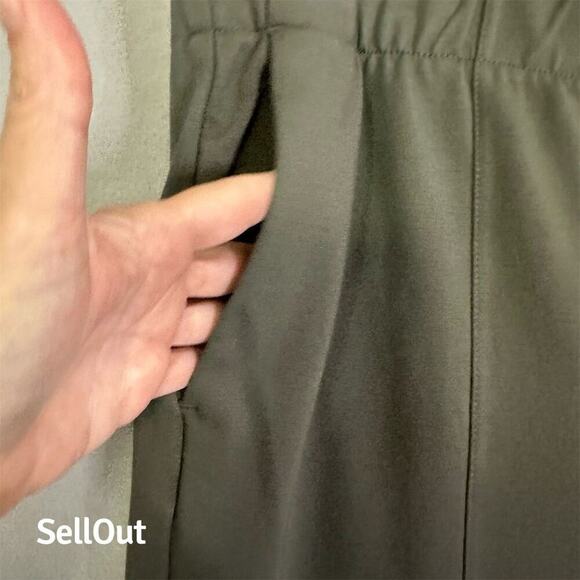 J Jill Women's Slim Leg Pants XL Green High Rise Casual - Picture 6 of 14